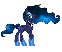 Size: 1128x944 | Tagged: safe, artist:rainbows-skies, artist:thesmall-artist, imported from derpibooru, princess luna, alicorn, pony, alternate design, base used, female, simple background, solo, transparent background