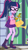 Size: 1242x2208 | Tagged: safe, imported from derpibooru, screencap, sci-twi, spike, spike the regular dog, twilight sparkle, dog, equestria girls, equestria girls series, my little shop of horrors, apron, boots, celestia's house, clothes, cute, eyes closed, female, glasses, gloves, open mouth, ponytail, shoes, solo, solo focus, twiabetes, watering can