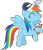 Size: 1776x2080 | Tagged: safe, artist:frownfactory, imported from derpibooru, rainbow dash, pegasus, pony, school daze, .svg available, baseball cap, cap, clipboard, coach, coach rainbow dash, cute, dashabetes, eyes closed, female, hat, mare, simple background, solo, svg, transparent background, vector, whistle, wings