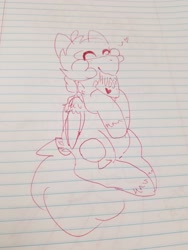 Size: 4032x3024 | Tagged: safe, artist:php115, artist:shoto, derpibooru exclusive, imported from derpibooru, pegasus, pony, comic:flightcamp, balloon (inanimate insanity), inanimate insanity, lined paper, male, monochrome, ponified, solo, stallion, traditional art