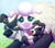 Size: 900x791 | Tagged: safe, artist:tsitra360, imported from derpibooru, pom lamb, dog, sheep, them's fightin' herds, cloven hooves, community related, female, fluffy, holding a dog, looking at you, pom (tfh), puppy, smiling
