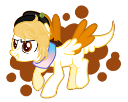 Size: 1024x823 | Tagged: safe, artist:mintoria, imported from derpibooru, oc, oc only, pegasus, pony, female, mare, simple background, solo, transparent background, two toned wings