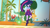 Size: 2208x1242 | Tagged: safe, imported from derpibooru, screencap, sci-twi, twilight sparkle, equestria girls, equestria girls series, my little shop of horrors, apron, boots, celestia's house, clothes, female, glow, glowing, magic, palm tree, plants, ponytail, raised leg, rear view, shoes, skirt, solo, tree, watering can