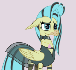 Size: 3736x3430 | Tagged: safe, artist:temp, deleted from derpibooru, imported from derpibooru, princess skystar, classical hippogriff, hippogriff, my little pony: the movie, commission, goth, gothic, solo, vector