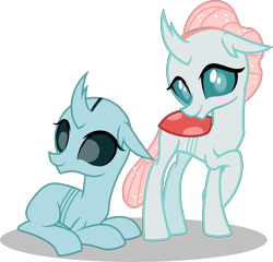 Size: 3573x3425 | Tagged: safe, artist:cheezedoodle96, artist:dashiesparkle, artist:dashiesparkle edit, edit, editor:slayerbvc, imported from derpibooru, vector edit, ocellus, changedling, changeling, school daze, adoracreepy, blushing, bugs doing bug things, creepy, crossed legs, cute, diaocelles, exoskeleton, female, molting, shed skin, shy, simple background, smiling, solo, transparent background, vector