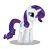 Size: 410x402 | Tagged: safe, artist:catawump, imported from derpibooru, rarity, pony, female, pixel art, simple background, solo, transparent background