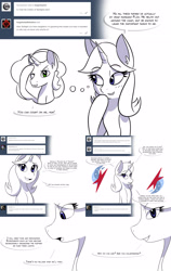 Size: 2400x3788 | Tagged: safe, artist:jase1505, imported from derpibooru, flim, starlight glimmer, pony, unicorn, comic:spiraling together, alternate hairstyle, alternate universe, comic, cutie mark, sunjackspiral
