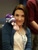 Size: 1080x1440 | Tagged: safe, artist:kazzysart, imported from derpibooru, starlight glimmer, human, pony, unicorn, babscon, babscon 2018, cute, female, glimmerbetes, irl, irl human, kelly sheridan, looking at you, mare, photo, plushie, smiling, voice actor