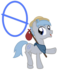 Size: 1000x1200 | Tagged: safe, artist:syforcewindlight, imported from derpibooru, oc, earth pony, pony, series:my little major arcana, happy, hat, major arcana, show accurate, simple background, straw hat, tarot, the fool, transparent background, zero