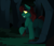 Size: 2879x2503 | Tagged: safe, artist:conrie, imported from derpibooru, oc, oc only, oc:asmodeus, pony, blind, everfree forest, forest, no pupils, smiling, solo, tree, yellow eyes