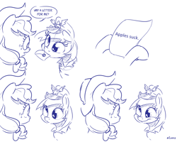 Size: 1280x1024 | Tagged: safe, artist:dilarus, deleted from derpibooru, edit, imported from derpibooru, applejack, derpy hooves, comic, exploitable meme, meme, smiling