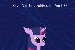 Size: 1218x822 | Tagged: safe, imported from derpibooru, twilight sparkle, pony, crying, female, mouthpiece, net neutrality, politics, solo