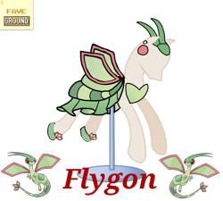 Size: 733x660 | Tagged: safe, artist:ask-nora-the-alicorn, artist:catscat111, artist:catscat112, imported from derpibooru, flygon, clothes, dress, mannequin, mlp fashion, pokémon, simple background, transparent background