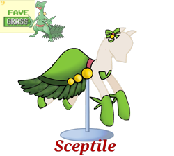 Size: 733x660 | Tagged: safe, artist:ask-nora-the-alicorn, artist:catscat111, artist:catscat112, imported from derpibooru, sceptile, bow, clothes, dress, hair bow, mannequin, mlp fashion, pokémon, simple background, transparent background