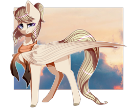 Size: 1729x1497 | Tagged: safe, artist:symphstudio, artist:xxmissteaxx, imported from derpibooru, oc, oc only, oc:jazz, pegasus, pony, clothes, female, mare, scarf, solo