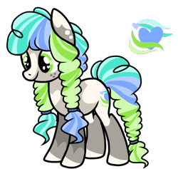 Size: 912x863 | Tagged: safe, artist:chococakebabe, imported from derpibooru, oc, oc only, earth pony, pony, base used, braid, female, mare, simple background, solo, transparent background