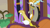 Size: 1280x720 | Tagged: safe, imported from derpibooru, screencap, discord, draconequus, discordant harmony, discord being discord, male, solo, teapot, upside down