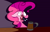 Size: 3300x2119 | Tagged: safe, artist:justanotherponyartblog, imported from derpibooru, pinkie pie, pony, burp, cel shading, drinking, female, just another pony art blog, redraw, solo