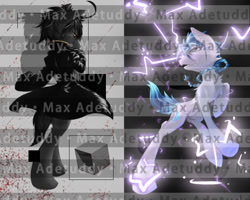 Size: 720x576 | Tagged: safe, artist:adetuddymax, imported from derpibooru, oc, oc only, oc:adetuddymax, oc:scorprion carl, obtrusive watermark, watermark