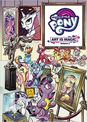 Size: 355x499 | Tagged: safe, artist:andypriceart, idw, imported from derpibooru, apple bloom, cheerilee, rarity, scootaloo, sweetie belle, trixie, twilight sparkle, alicorn, bipedal, cutie mark crusaders, diamond, duran duran, fine art parody, heart eyes, mona lisa, my little pony logo, patrick nagel, statue, twilight sparkle (alicorn), wingding eyes
