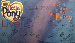 Size: 1200x686 | Tagged: safe, imported from derpibooru, g3, logo, my little pony, no pony, official, ppacri, signature, the world's biggest tea party