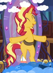 Size: 487x671 | Tagged: safe, edit, edited screencap, imported from derpibooru, screencap, sunset shimmer, equestria girls, equestria girls series, forgotten friendship, bipedal, female, solo