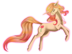 Size: 3149x2344 | Tagged: safe, artist:oneiria-fylakas, imported from derpibooru, oc, oc only, oc:may rose, pony, unicorn, female, high res, jewelry, mare, necklace, simple background, solo, transparent background