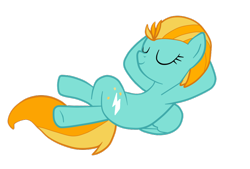 Size: 1024x691 | Tagged: safe, artist:mlpvectors203, imported from derpibooru, lightning dust, pony, cool, eyes closed, female, pose, simple background, solo, transparent background