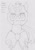Size: 4960x7015 | Tagged: safe, artist:syncedsart, imported from derpibooru, pony, unicorn, absurd resolution, armor, graph paper, male, practice, royal guard, sketch, solo, stallion, traditional art