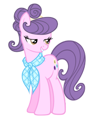 Size: 7400x9700 | Tagged: safe, artist:sofunnyguy, imported from derpibooru, suri polomare, pony, absurd resolution, clothes, female, scarf, simple background, smiling, solo, transparent background