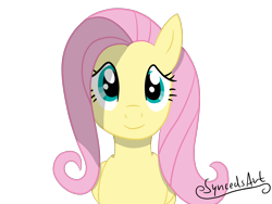 Size: 1600x1200 | Tagged: safe, artist:syncedsart, imported from derpibooru, fluttershy, pegasus, pony, digital art, female, mare, paint tool sai, simple background, solo, transparent background