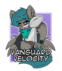 Size: 2100x2400 | Tagged: safe, artist:bbsartboutique, imported from derpibooru, oc, oc:vanguard velocity, american football, badge, clothes, con badge, football, glasses, jersey, philadelphia eagles, scarf, simple background, sports, super bowl, super bowl champions, super bowl lii, transparent background