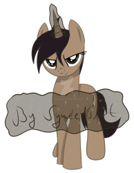 Size: 1600x2057 | Tagged: safe, artist:nimbleglance, artist:syncedsart, imported from derpibooru, oc, oc:midnight linguist, unicorn, base used, digital art, female, mare, paint tool sai, rule 63, simple background, transparent background, watermark