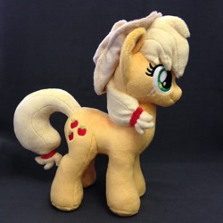 Size: 960x960 | Tagged: safe, artist:burgunzik, imported from derpibooru, applejack, pony, irl, photo, plushie, solo