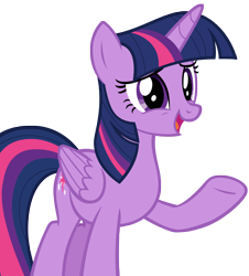 Size: 5096x5645 | Tagged: safe, artist:andoanimalia, imported from derpibooru, twilight sparkle, alicorn, pony, fake it 'til you make it, absurd resolution, female, open mouth, simple background, smiling, solo, transparent background, twilight sparkle (alicorn)