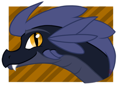 Size: 1024x746 | Tagged: safe, artist:cadetredshirt, imported from derpibooru, oc, oc:valus the dragon, dragon, bust, happy, looking at you, profile, simple background, smiling