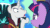 Size: 450x253 | Tagged: safe, imported from derpibooru, screencap, applejack, chancellor neighsay, fluttershy, gallus, grampa gruff, ocellus, pinkie pie, prince rutherford, princess celestia, princess ember, rainbow dash, rarity, sandbar, seaspray, silverstream, smolder, starlight glimmer, thorax, twilight sparkle, yona, alicorn, changedling, changeling, classical hippogriff, dragon, earth pony, griffon, hippogriff, pegasus, pony, unicorn, yak, school daze, animated, cloven hooves, cowboy hat, dragoness, female, flying, gif, hat, king thorax, lord of the rings, male, mare, racism, stallion, teenager, twilight sparkle (alicorn), wall of tags, you shall not pass