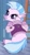 Size: 565x999 | Tagged: safe, imported from derpibooru, silverstream, classical hippogriff, hippogriff, season 8, spoiler:s08, clothes, cute, diastreamies, jacket, letterman jacket, looking at you, looking back, looking back at you, varsity jacket