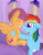 Size: 2550x3300 | Tagged: safe, artist:skyflys, imported from derpibooru, rainbow dash, scootaloo, pegasus, pony, boop, cute, cutealoo, female, happy, lifting, noseboop, playing, scootalove, sisterly love, upsies