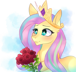 Size: 835x796 | Tagged: safe, artist:waterz-colrxz, imported from derpibooru, fluttershy, pegasus, pony, horse play, cosplay, costume, cute, female, flower, shyabetes, shylestia, solo