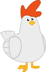 Size: 1006x1591 | Tagged: safe, artist:dabuxian, imported from derpibooru, bird, chicken, ambiguous gender, animal, simple background, solo, transparent background, vector