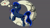 Size: 3840x2160 | Tagged: safe, artist:attacktherain, imported from derpibooru, princess luna, pony, blushing, crescent moon, ethereal mane, female, galaxy mane, gray background, heart, high res, japanese, mare in the moon, moon, simple background, solo, tangible heavenly object, thought bubble
