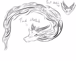 Size: 5000x4000 | Tagged: safe, artist:jaearcade, imported from derpibooru, oc, oc only, dragon, wolf, cloud, cloudstyle, female, flying, furry, fursona, marked, mask, masked, my little pony, solo