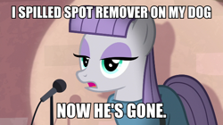 Size: 600x337 | Tagged: safe, edit, edited screencap, imported from derpibooru, screencap, maud pie, the maud couple, image macro, meme, steven wright