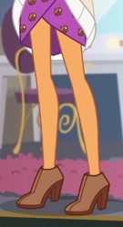 Size: 251x464 | Tagged: safe, imported from derpibooru, screencap, chestnut magnifico, equestria girls, movie magic, spoiler:eqg specials, clothes, cropped, legs, pictures of legs, shoes