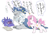 Size: 1933x1346 | Tagged: safe, artist:gyunyu, imported from derpibooru, princess celestia, princess luna, star swirl the bearded, alicorn, pony, book, female, filly, japanese reading order, male, right to left, stallion, translated in the comments, trio, woona, younger
