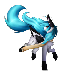 Size: 5000x5000 | Tagged: safe, artist:ohmoonsaver, imported from derpibooru, oc, oc only, oc:beatz, pegasus, pony, absurd resolution, clothes, female, mare, scarf, simple background, solo, transparent background