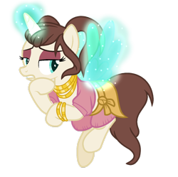 Size: 1024x1019 | Tagged: safe, artist:cindydreamlight, artist:cindystarlight, imported from derpibooru, oc, oc only, oc:annabelle, pony, unicorn, clothes, female, magic, mare, simple background, solo, transparent background