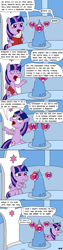 Size: 1000x4000 | Tagged: safe, artist:bjdazzle, imported from derpibooru, twilight sparkle, alicorn, surf and/or turf, book, comic, cutie mark, map, mount aris, rant, season 8 homework assignment, table, the cmc's cutie marks, throne, throne room, twilight is not amused, twilight sparkle (alicorn), twilight sparkle is not amused, twilight's castle, unamused