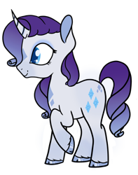 Size: 794x1006 | Tagged: safe, artist:bubaiuv, imported from derpibooru, rarity, female, simple background, solo, transparent background